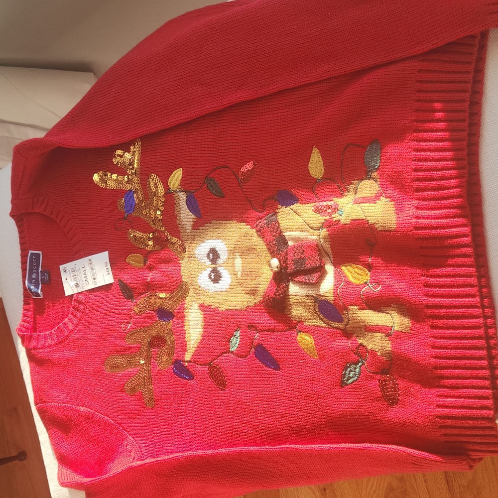 Karen Scott holiday sweater